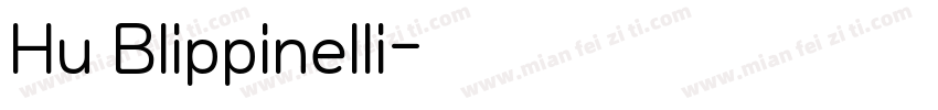 Hu Blippinelli字体转换